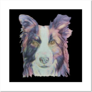 Cute Border Collie Posters and Art